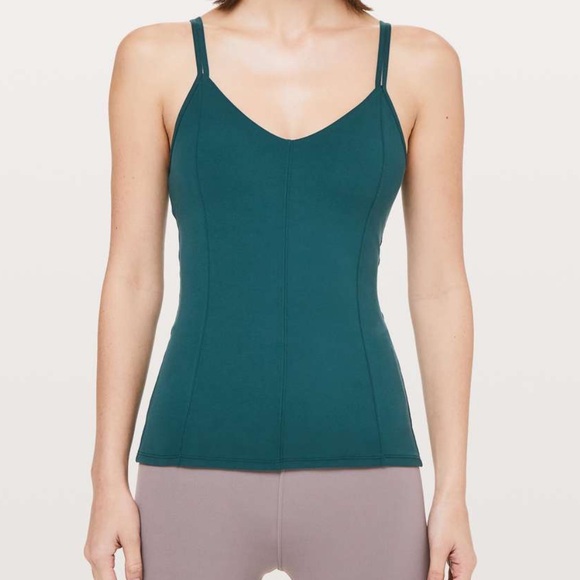 Lululemon “Hugged and Held” Tank in Royal Emerald - Picture 2 of 5